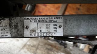 Remolque para moto con rampa