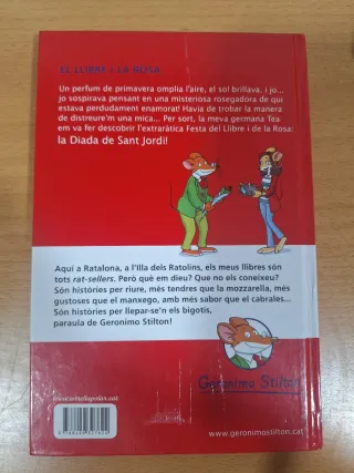 Libros lectura 3 Geronimo Stilton y 1 de Bad Pat
