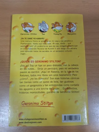 Libros lectura 3 Geronimo Stilton y 1 de Bad Pat