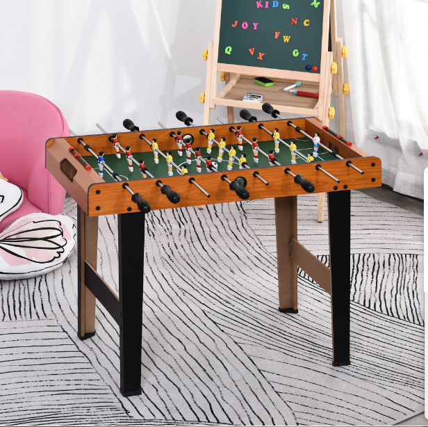 Futbolín HOMCOM Madera Niños Mesa Juego