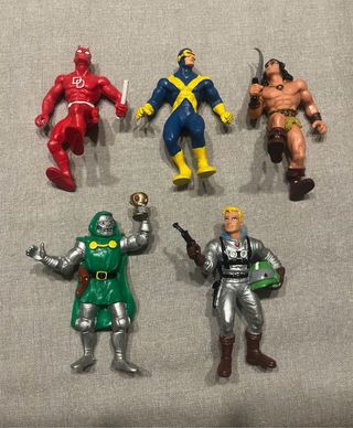 Figuras de Superhéroes Marvel y DC