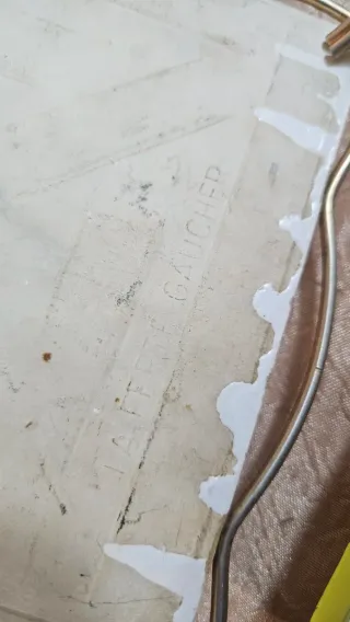 Salvamanteles escena azulejo vintage Francés