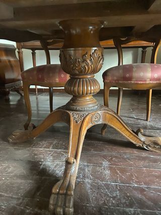 Mesa comedor Loscertales madera maciza