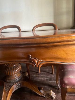 Mesa comedor Loscertales madera maciza