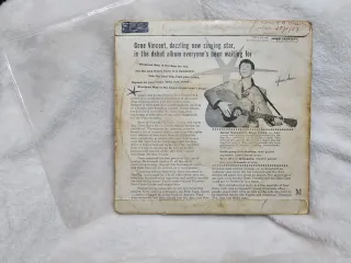 Disco Gene Vincent Blue Jean Bop! Capitol EAP 1-76