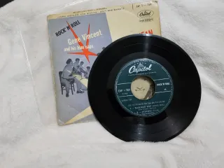 Disco Gene Vincent Blue Jean Bop! Capitol EAP 1-76