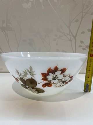 Ensaladera y 2 hueveras Arcopal vintage