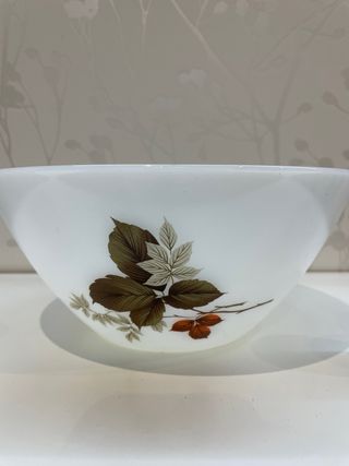 Ensaladera y 2 hueveras Arcopal vintage