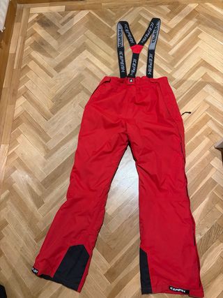Pantalones de esquí/snow ICEPEAK rojos