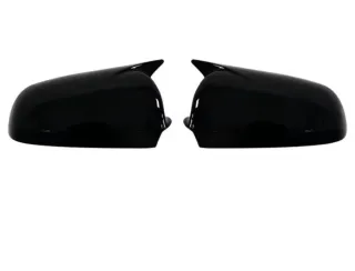 Cubiertas Espejo Audi Negro Brillante
