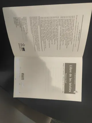 Llibre de les bèsties