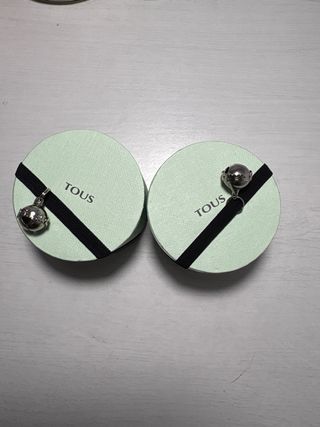 Lote 4 Cajas Joyero Tous Verdes y Rosas