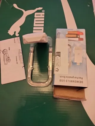 Lámpara LED Lectura USB Clip