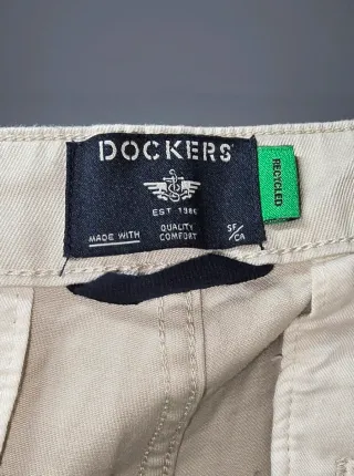 Pantalón Dockers Caqui Algodón Elastano