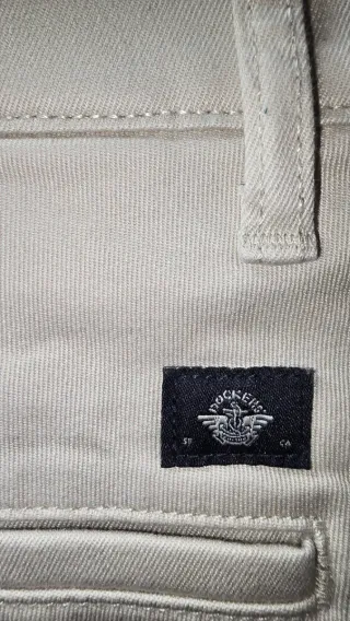 Pantalón Dockers Caqui Algodón Elastano