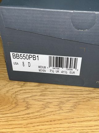 New Balance 550 Blancas