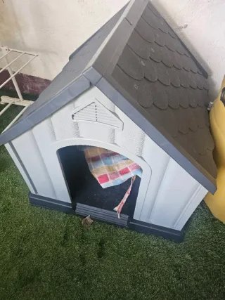 Caseta para perro exterior