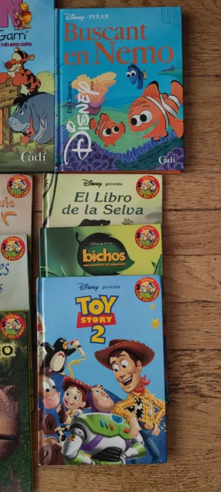 Lote 13 libros Walt Disney