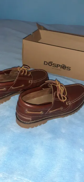 Zapatos náuticos Dospies marrones hombre