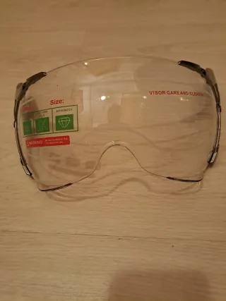 Visera Casco Moto Transparente