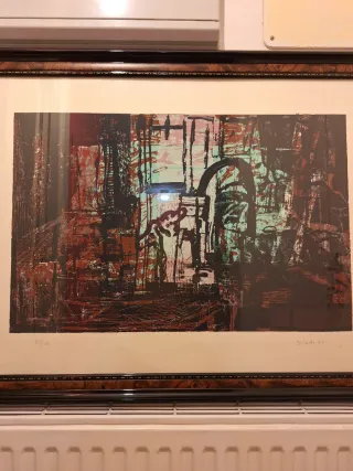 Litografía de Julia Dorado 1995