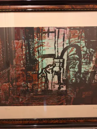 Litografía de Julia Dorado 1995