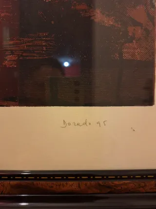 Litografía de Julia Dorado 1995