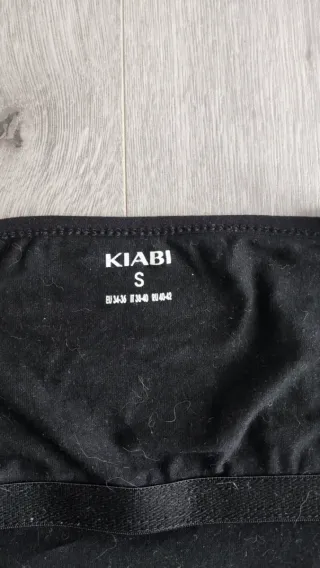 Camiseta tirantes negra de lactancia