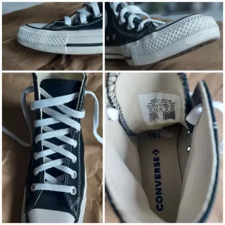 Zapatillas Converse All Star altas negras