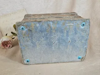 Antigua Caja Joyero Cofre Siglo XIX