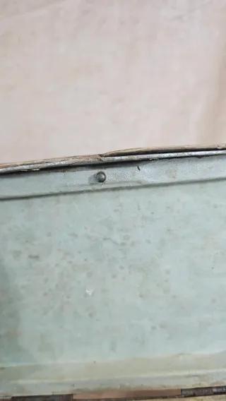 Antigua Caja Joyero Cofre Siglo XIX