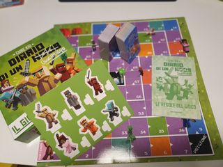 3 Giochi da Tavolo: Minecraft, Cars, Topolino