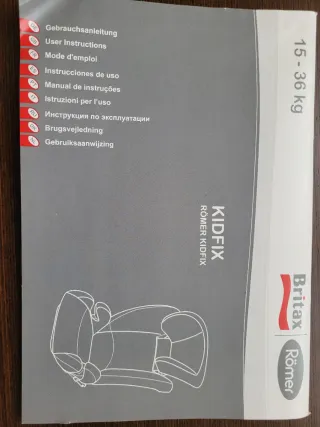 Silla Coche Britax Römer Kidfix