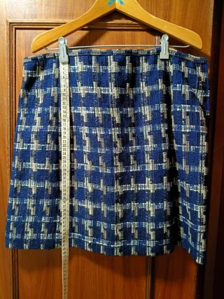 Conjunto Falda y Chaqueta Tweed hecho a mano