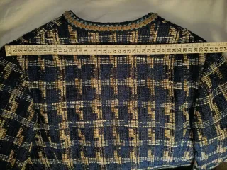 Conjunto Falda y Chaqueta Tweed hecho a mano