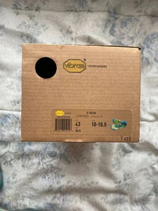 Vibram V-Run Lima Azul/Verde