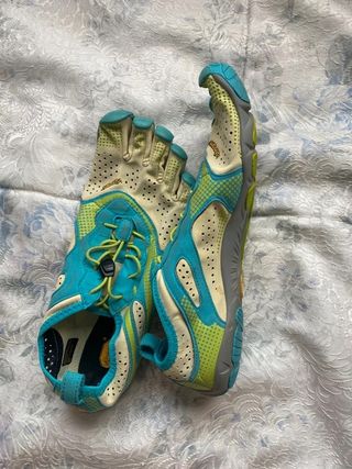 Vibram V-Run Lima Azul/Verde