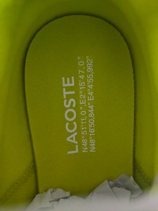 Zapatillas Lacoste Talla 43