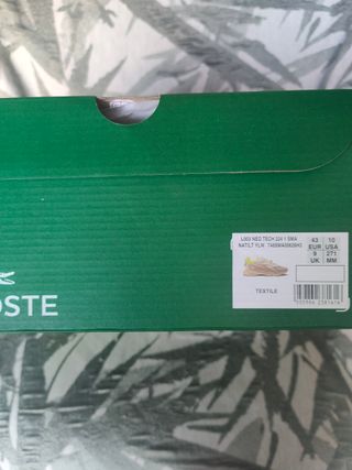 Zapatillas Lacoste Talla 43