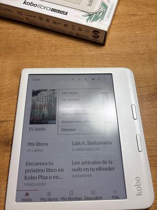Ebook Kobo Libra Color Bianco