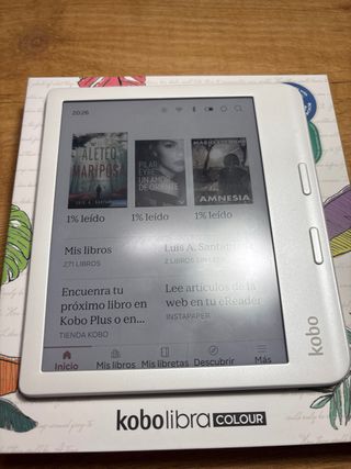 Ebook Kobo Libra Color Bianco