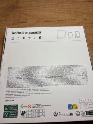 Ebook Kobo Libra Color Bianco