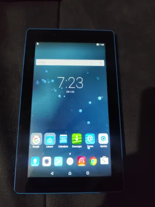 Tablet Lenovo 7 Negra/Azul