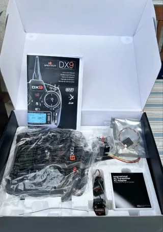 Spektrum DX9 emisora 9 Canales + 3 RX + Telemetria