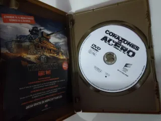 DVD Corazones de Acero (Fury) Español