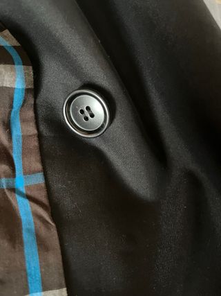 Trench Burberry Negro