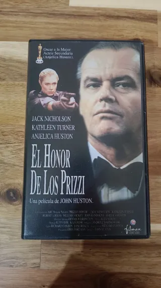 El Honor de los Prizzi VHS