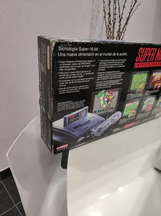 Consola Super Nintendo SNES Completa