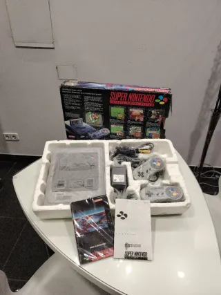 Consola Super Nintendo SNES Completa