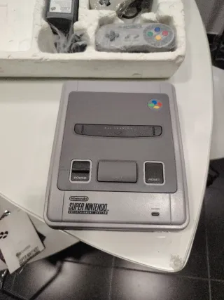 Consola Super Nintendo SNES Completa